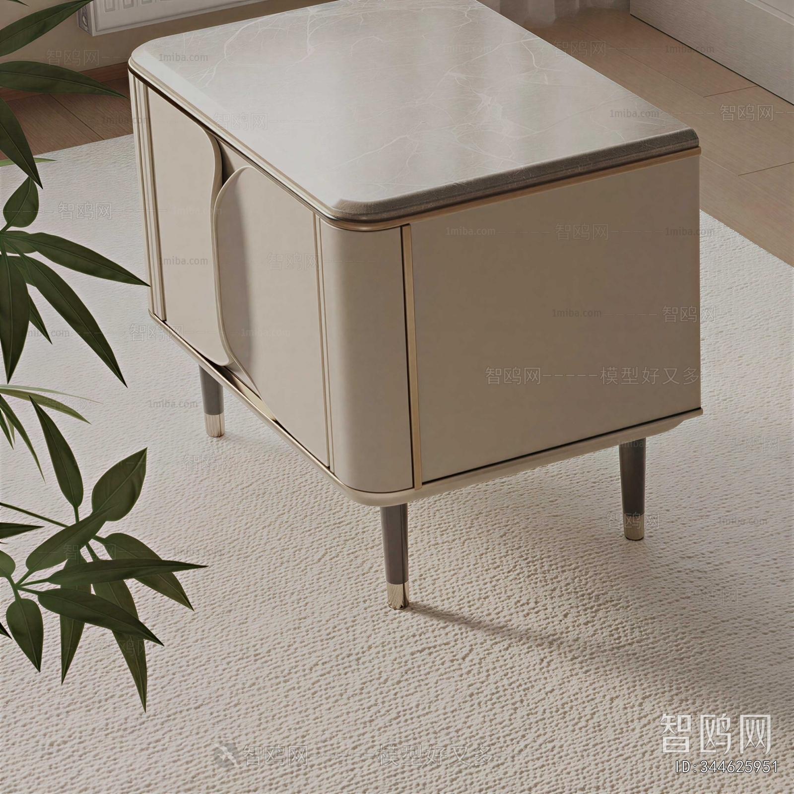 Modern Bedside Cupboard