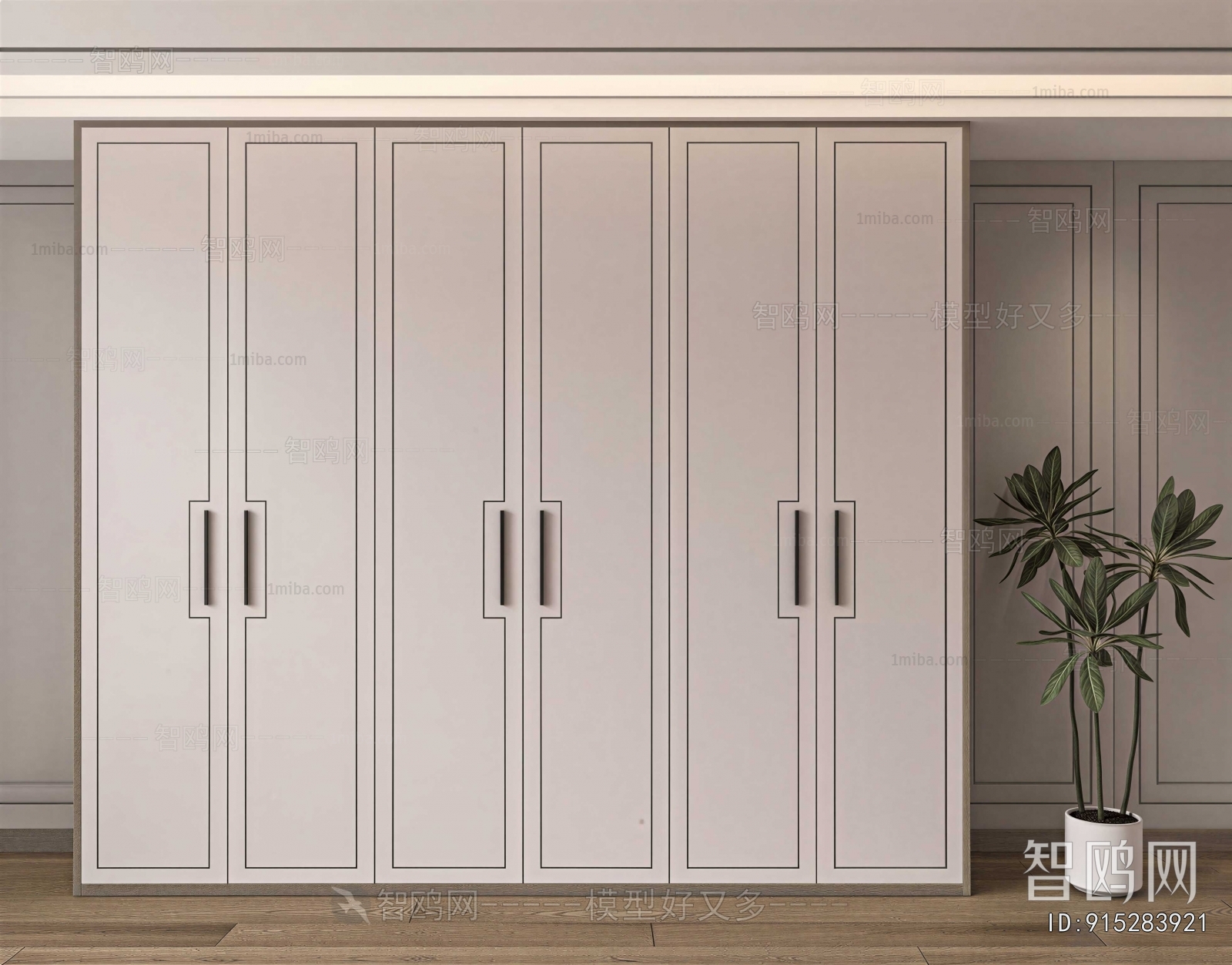 New Chinese Style The Wardrobe