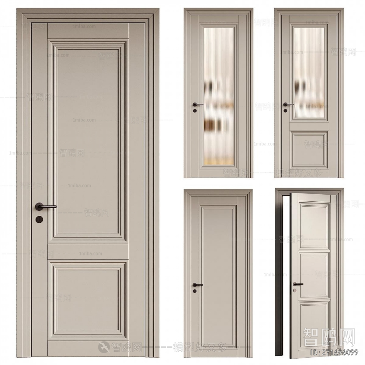 French Style Single Door