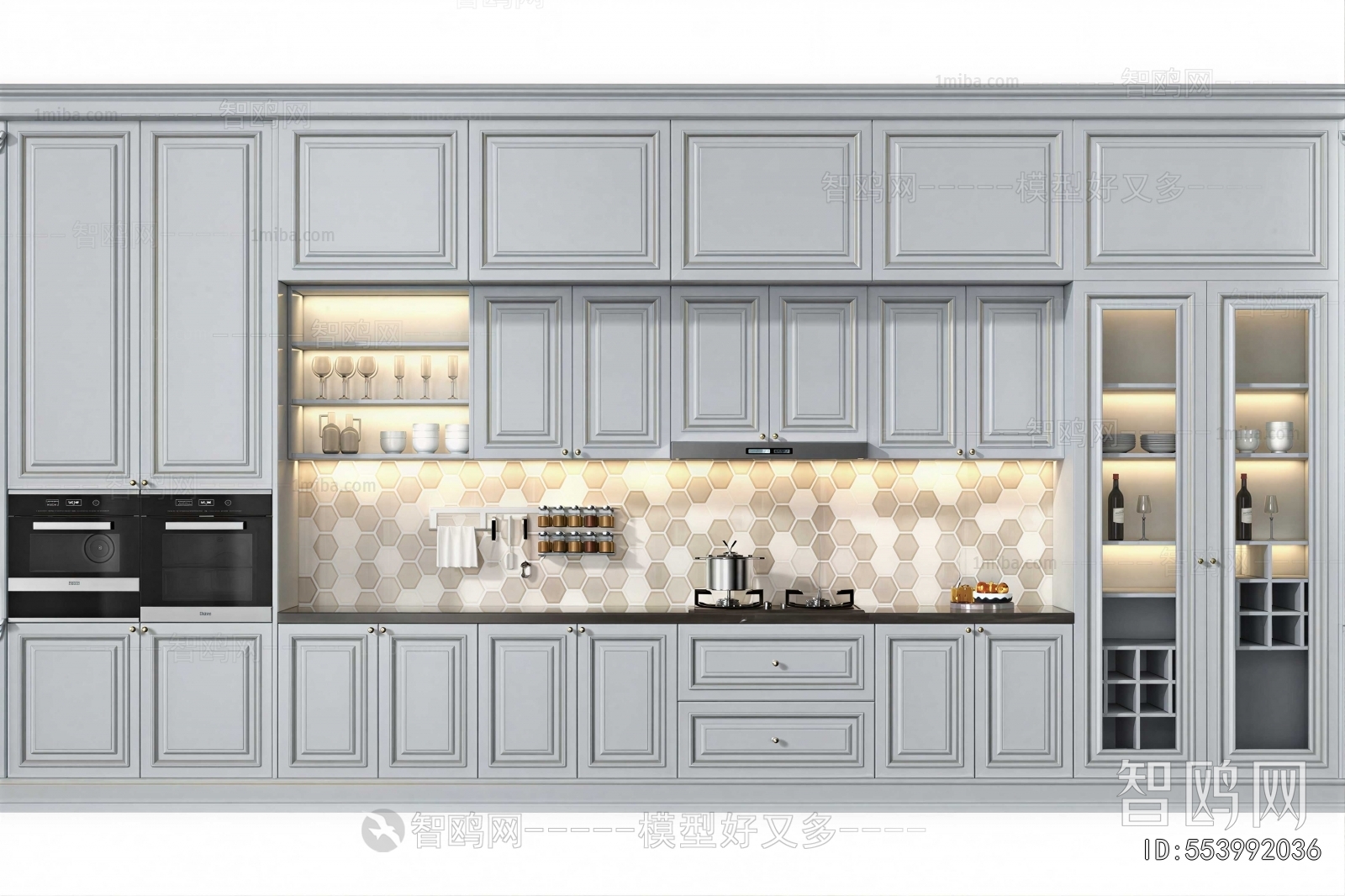French Style Kitchen Cabinet