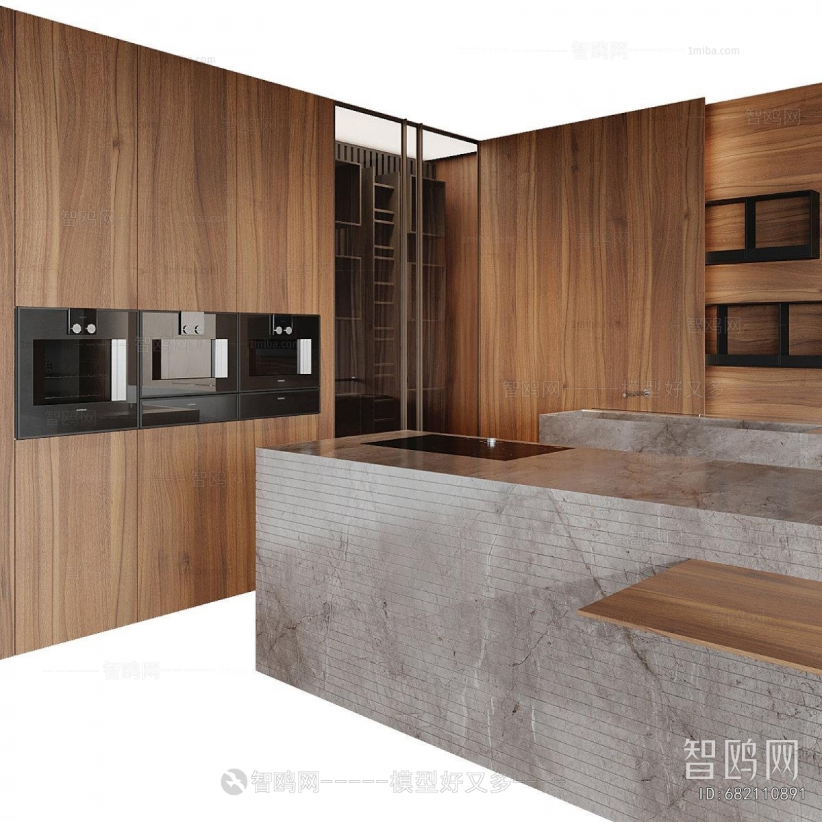 Modern Kitchen Cabinet