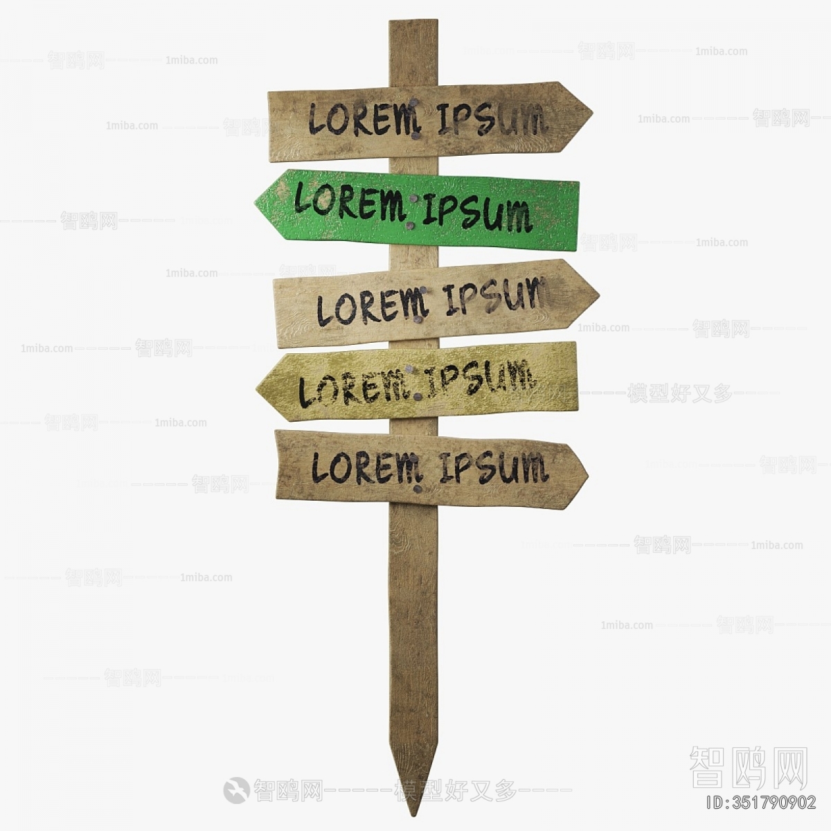 Modern Guide Board/bulletin Board