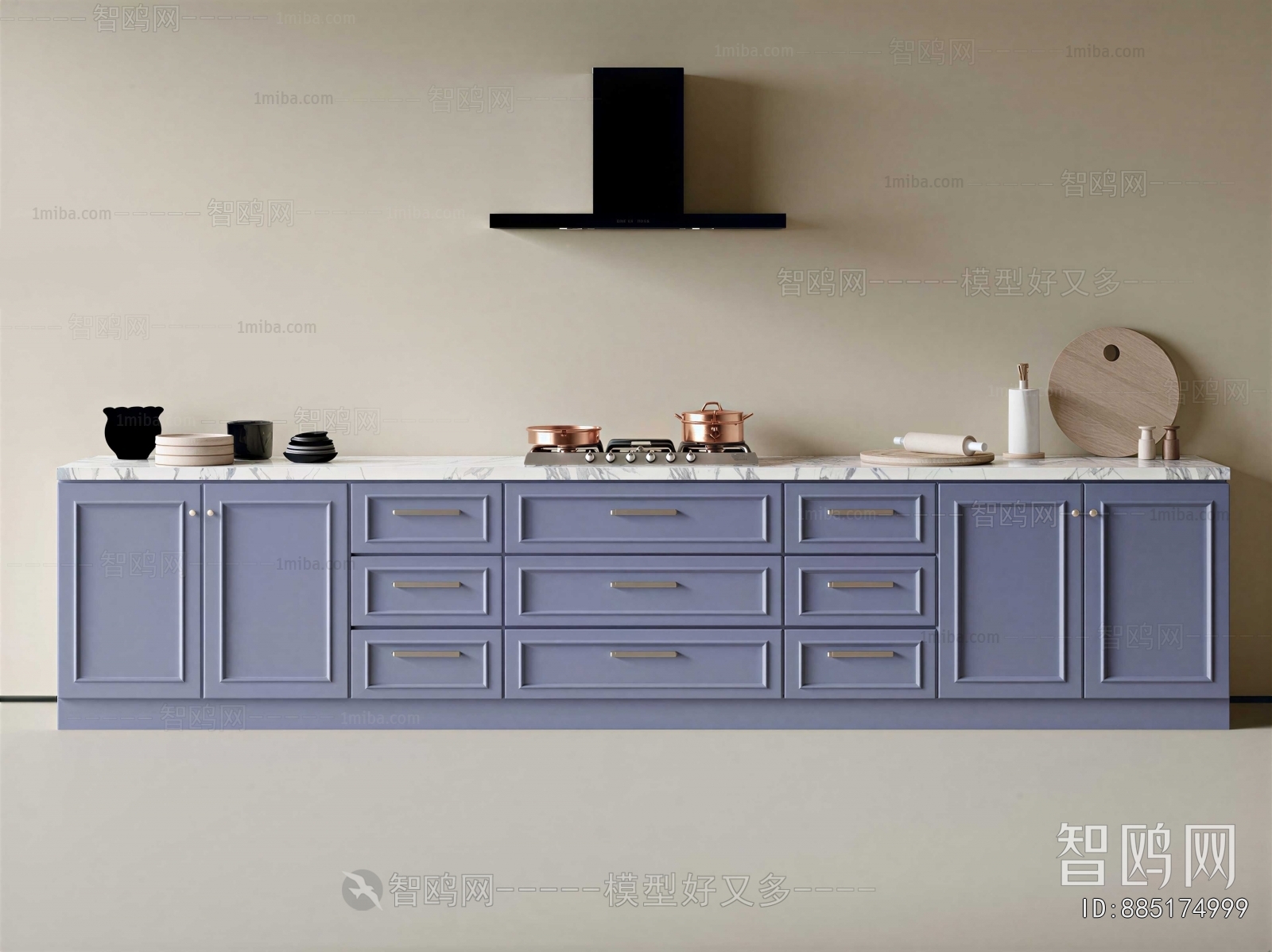 European Style Kitchen Cabinet