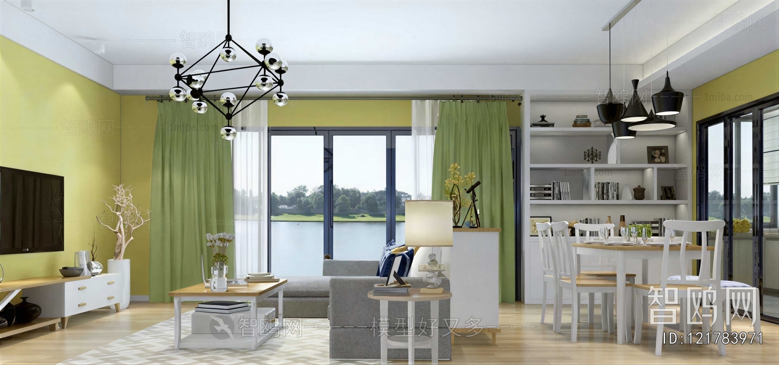 Nordic Style A Living Room