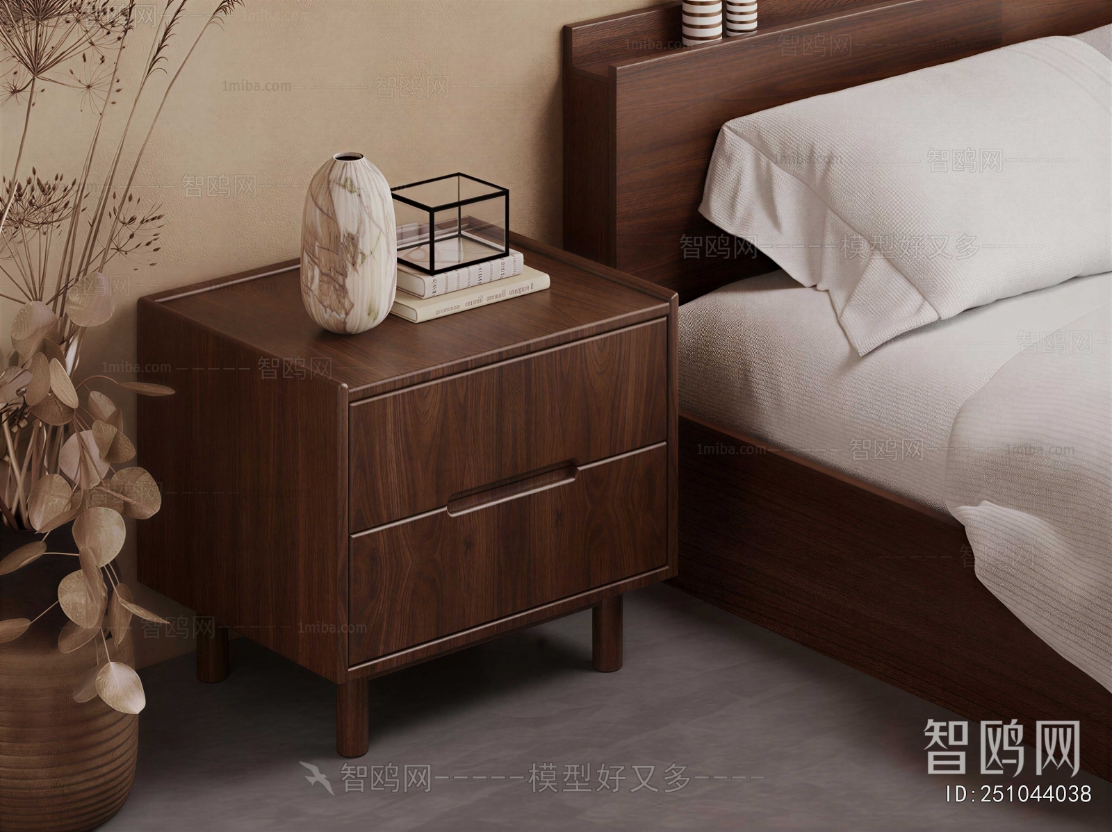 Modern Bedside Cupboard