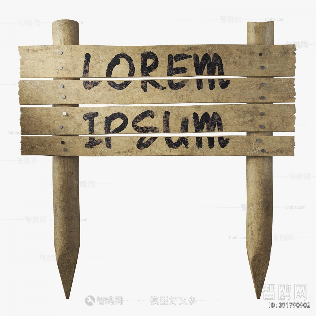 Modern Guide Board/bulletin Board