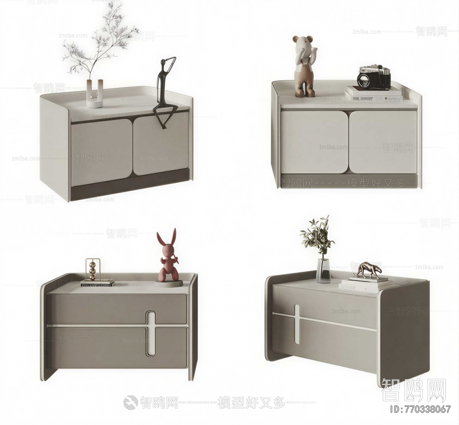 Modern Bedside Cupboard