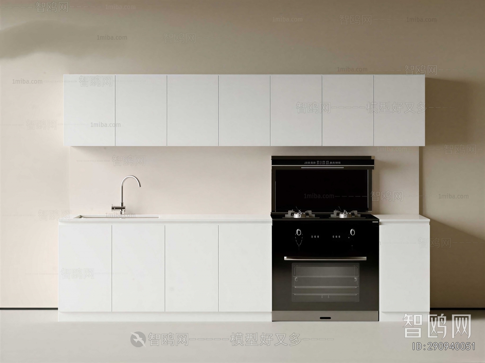 Modern Kitchen Electric Gas Range