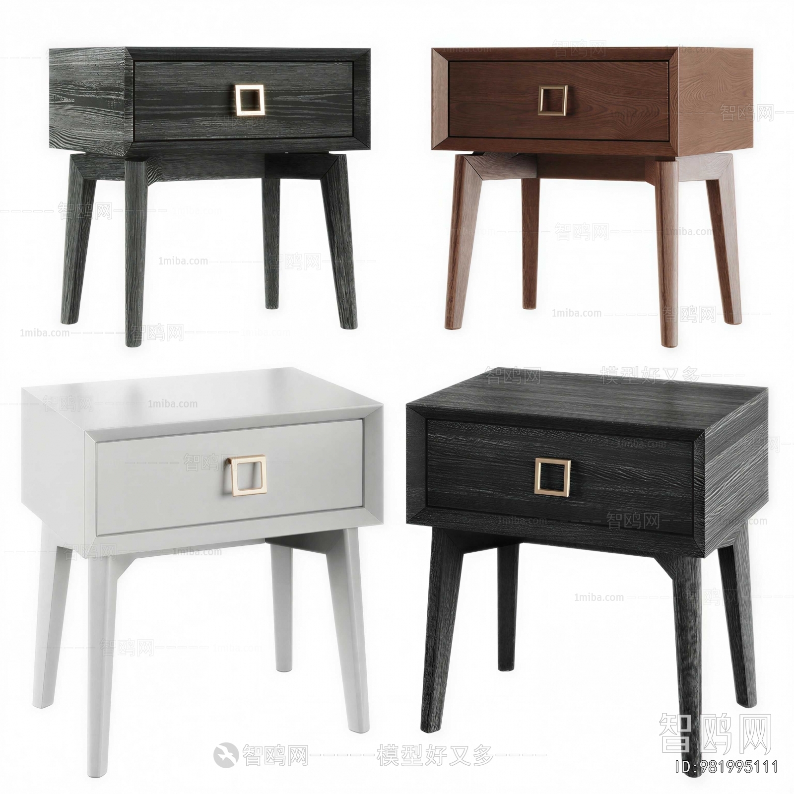 Modern Bedside Cupboard