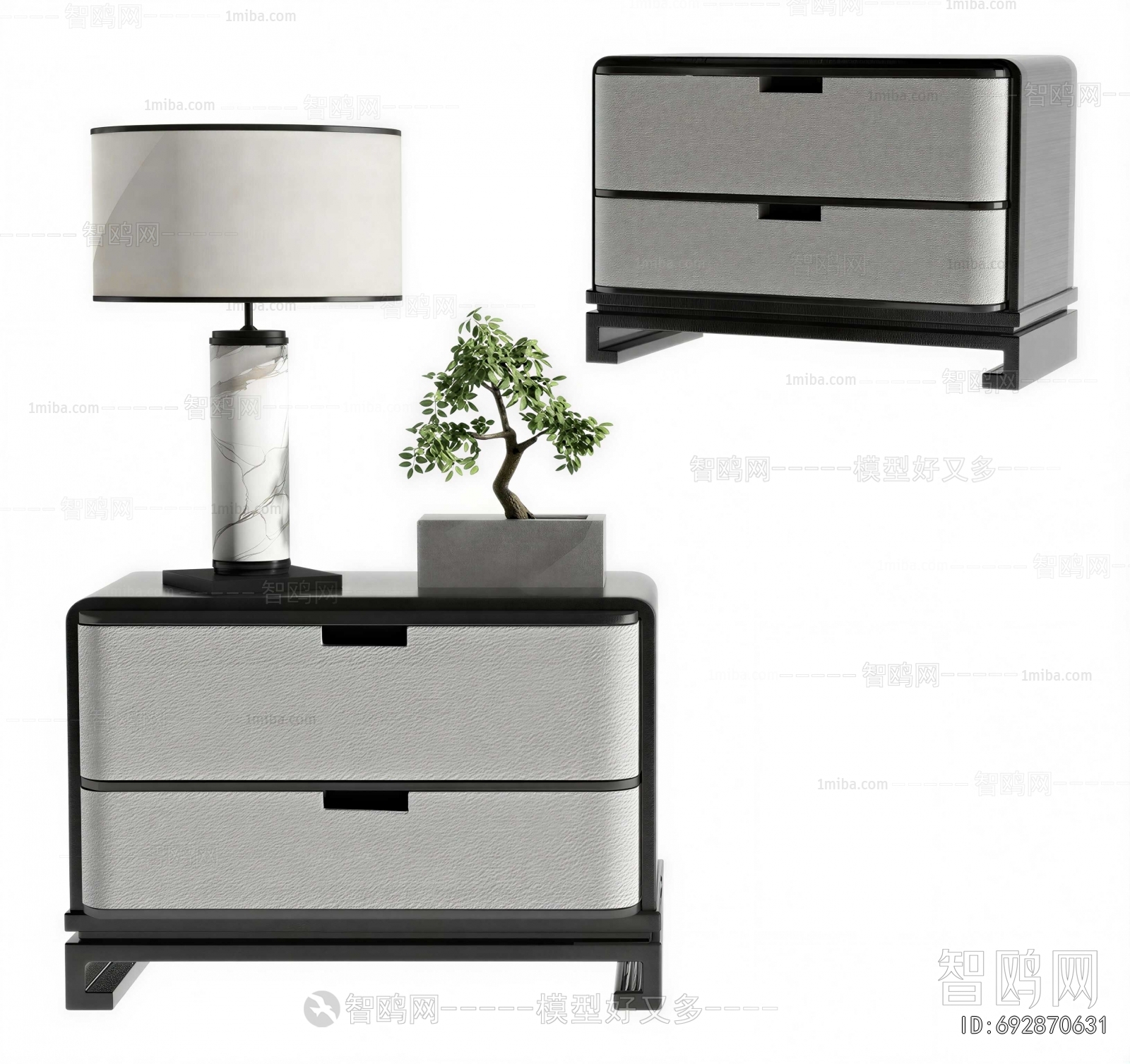 Modern Bedside Cupboard