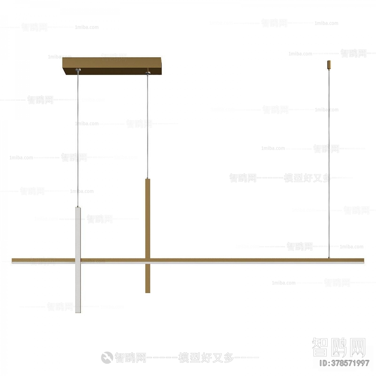 Modern Long Chandelier