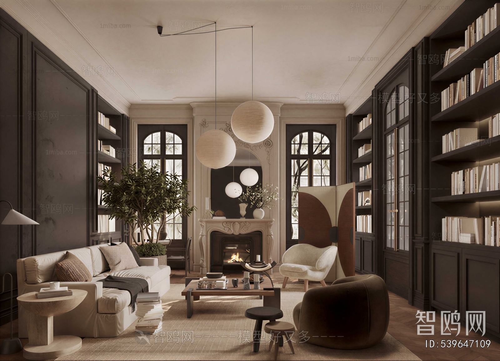 French Style A Living Room