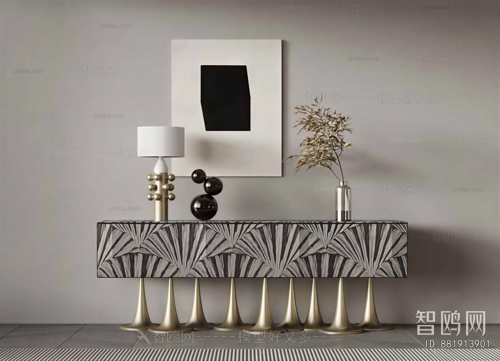 Modern Entrance Cabinet