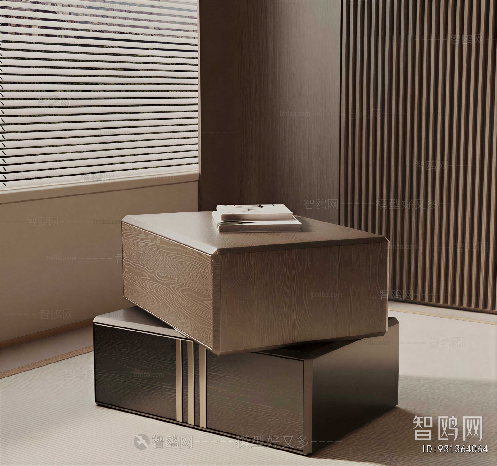 Modern Bedside Cupboard