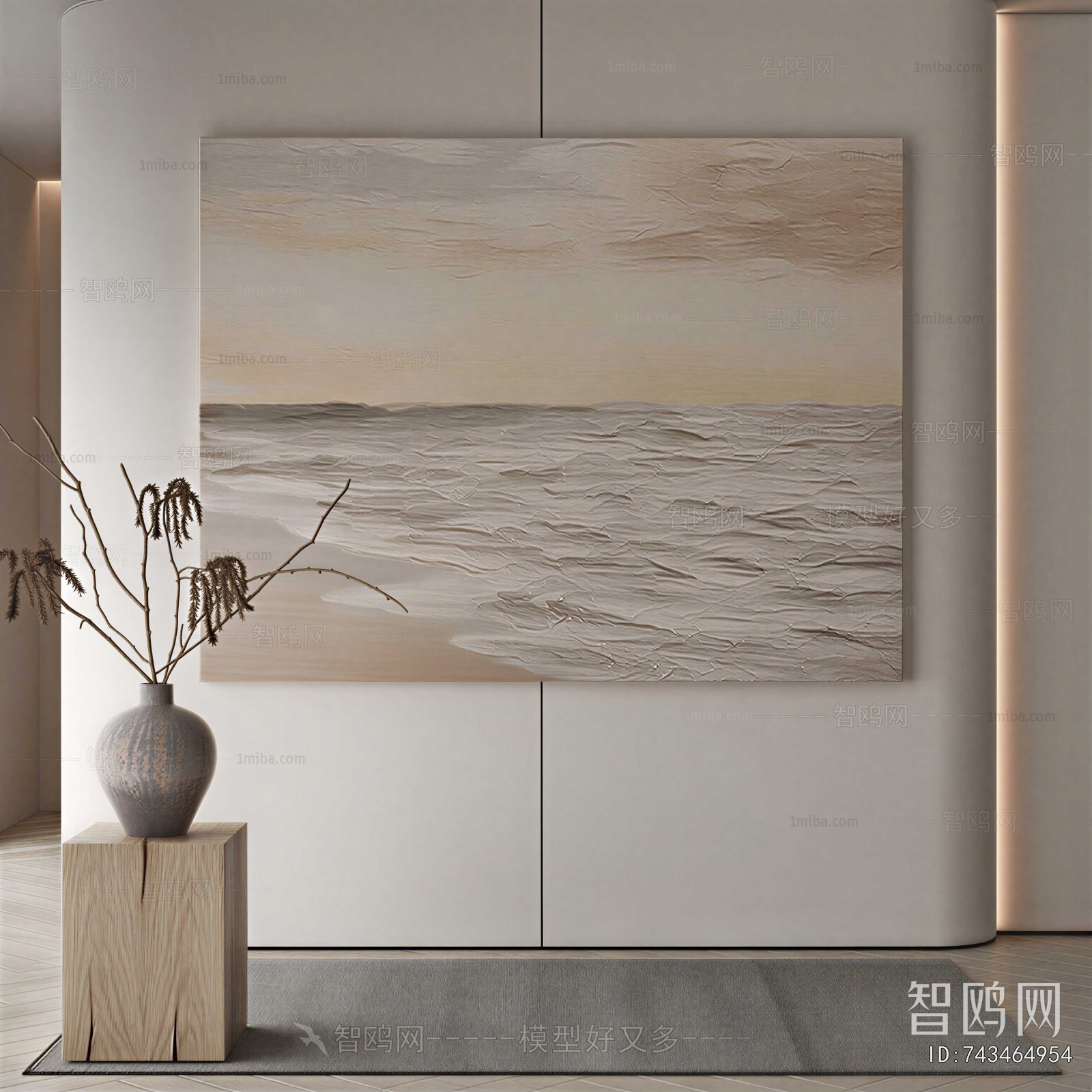 Wabi-sabi Style Painting