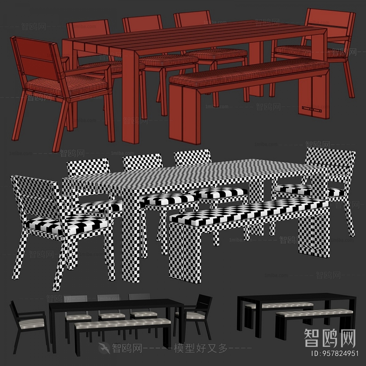 Modern Dining Table And Chairs