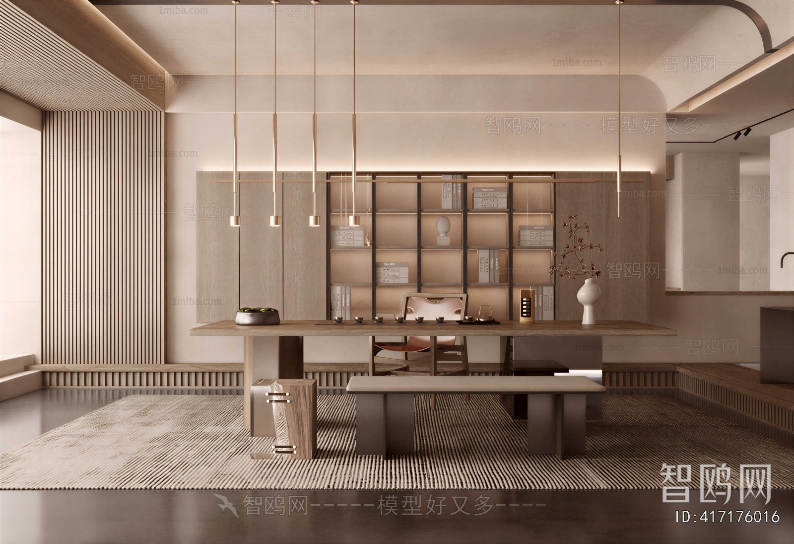 Wabi-sabi Style Tea House