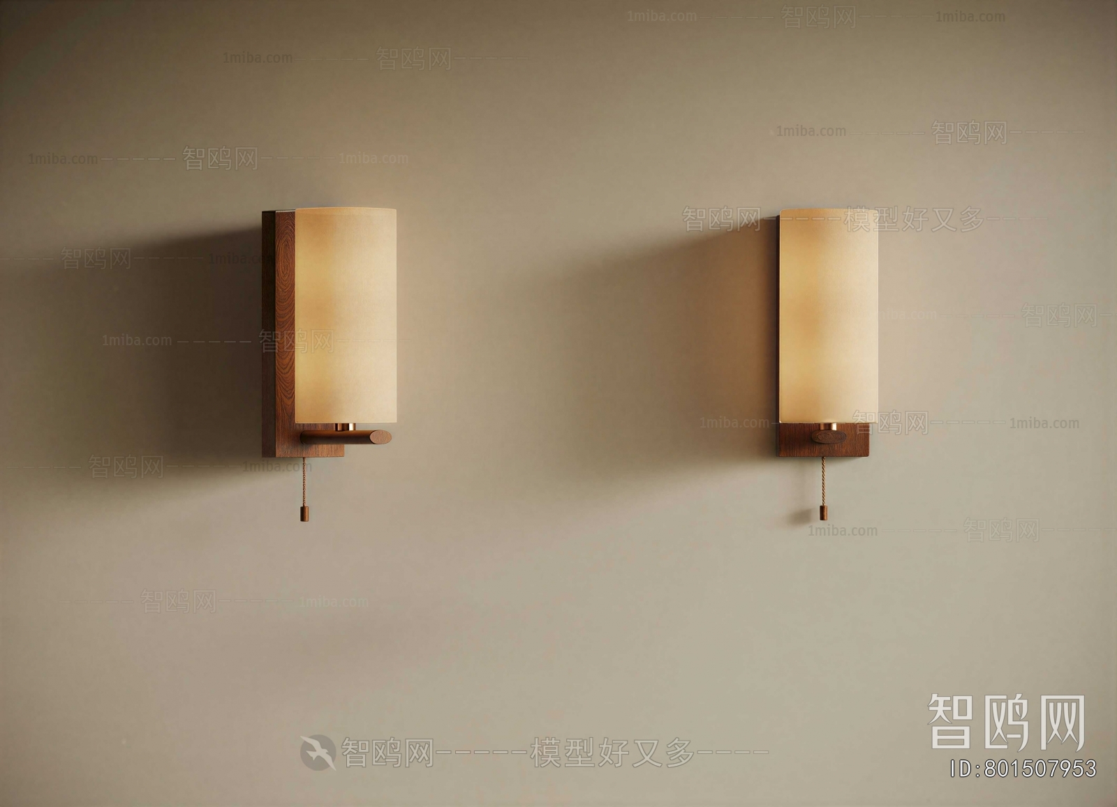 Wabi-sabi Style Wall Lamp