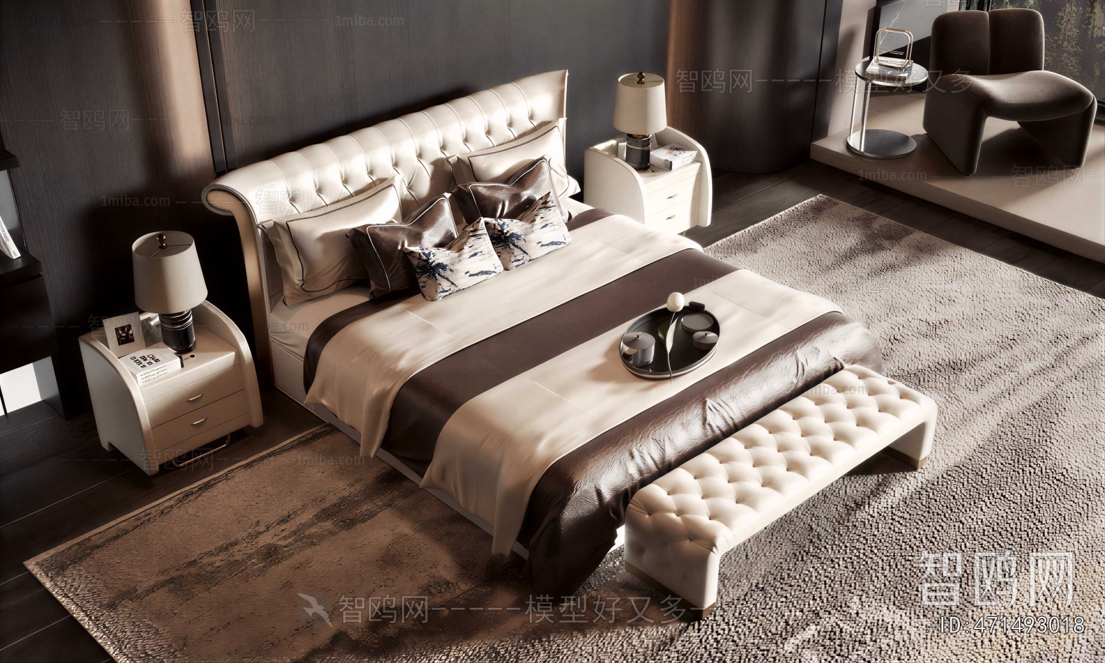 Modern Double Bed