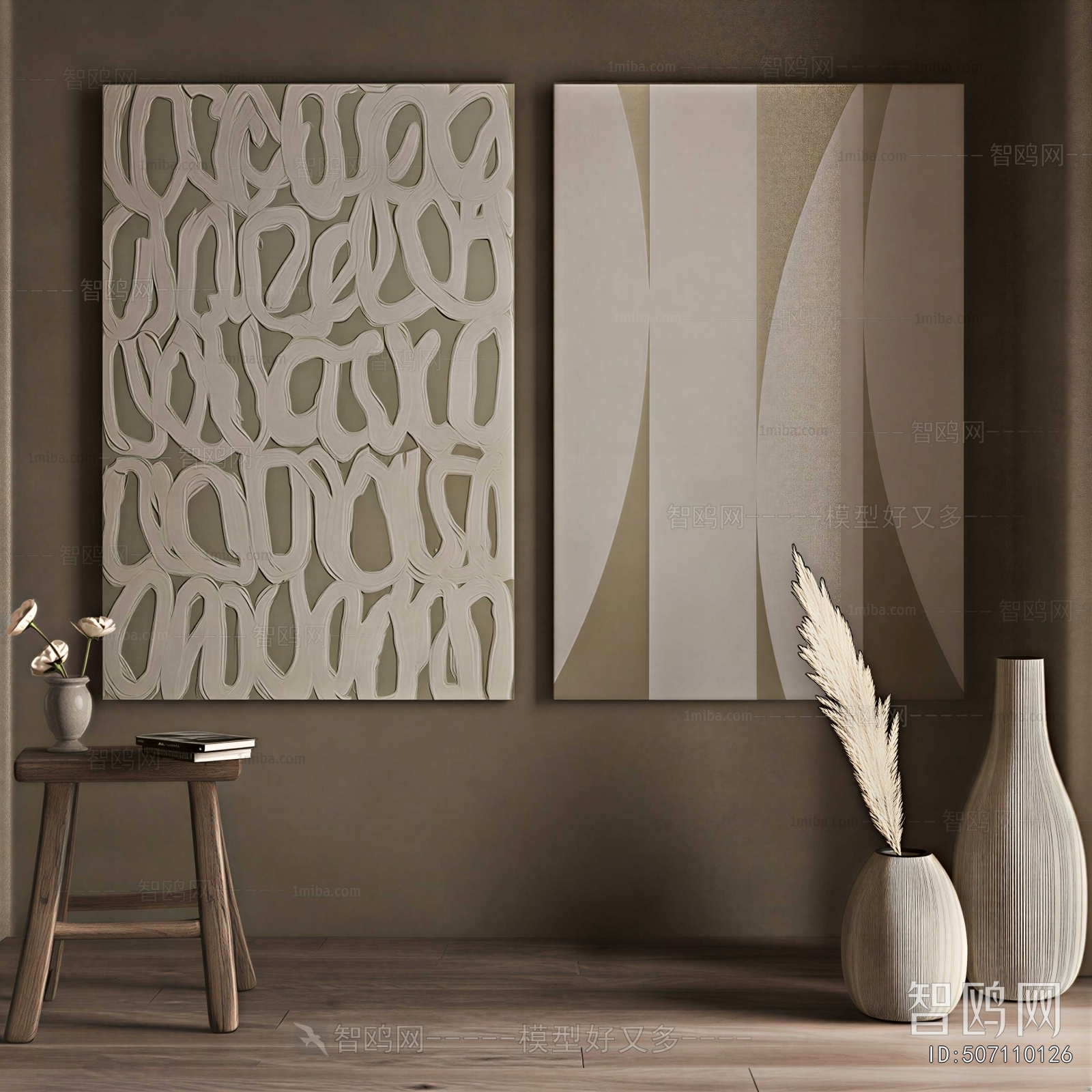 Wabi-sabi Style Painting