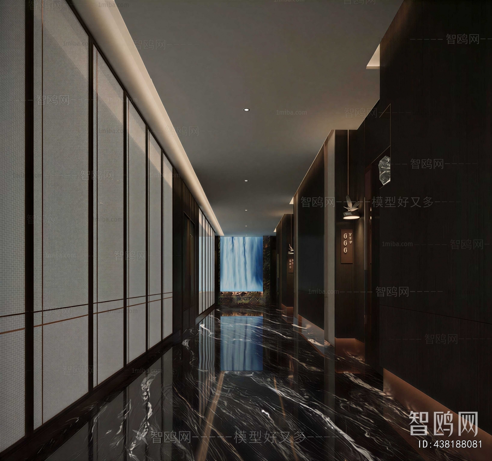 New Chinese Style Corridor