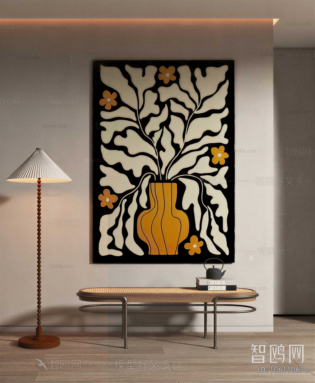 Retro Style Painting