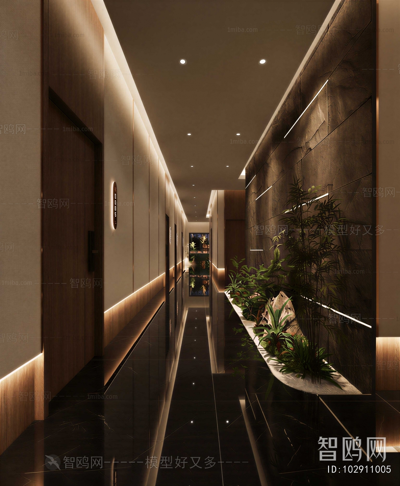 New Chinese Style Corridor