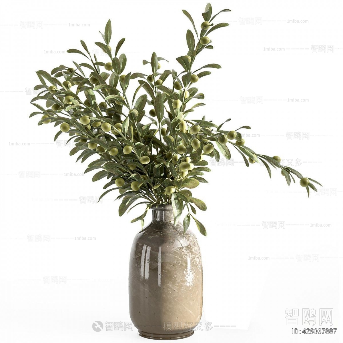 Modern Aquatic Green Plant