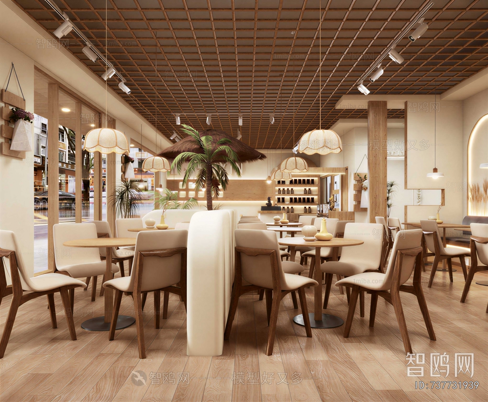 Wabi-sabi Style Restaurant