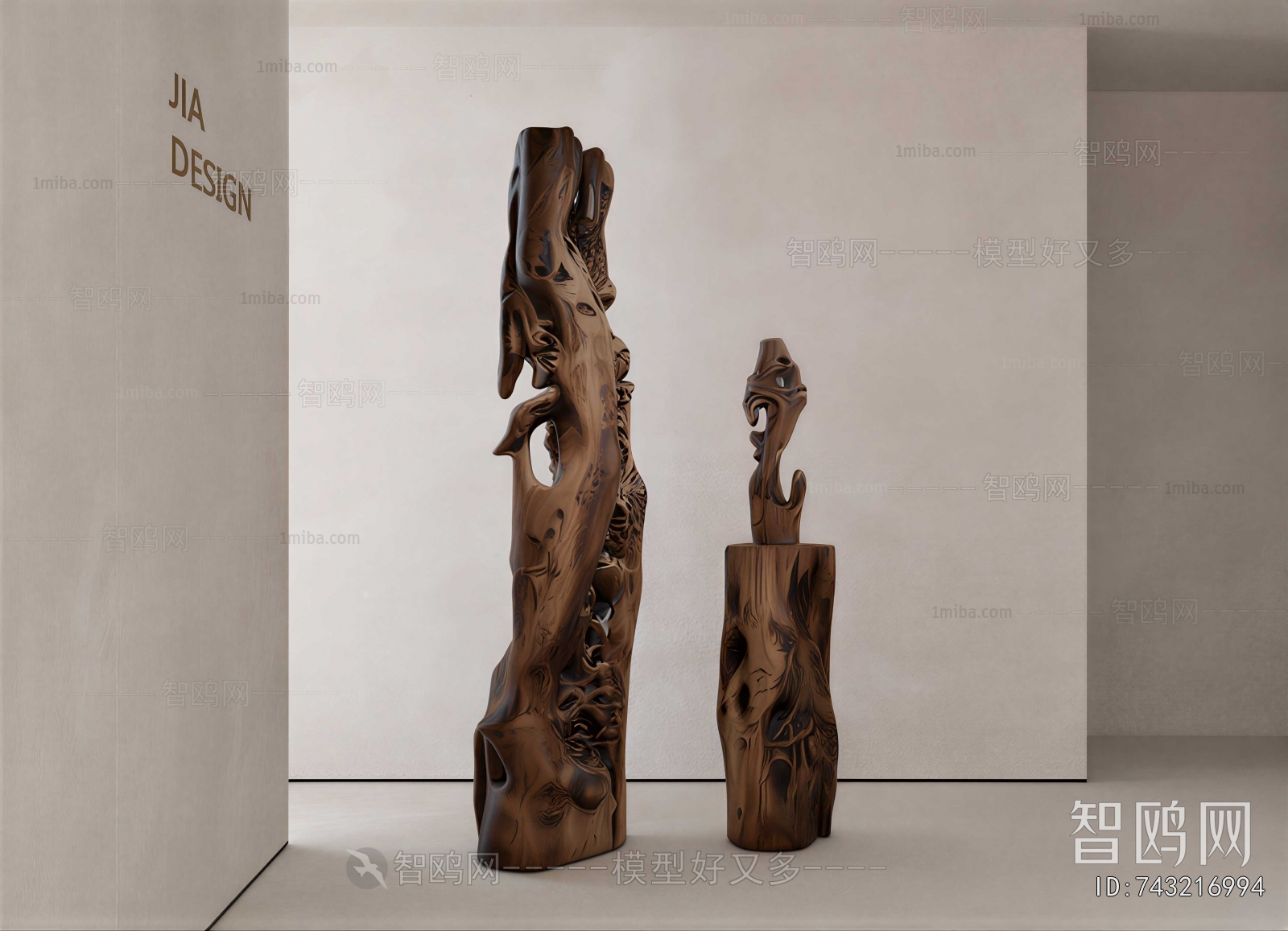 Wabi-sabi Style Sculpture