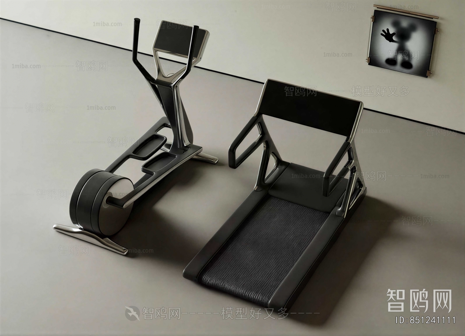 Modern Fitness Equipment