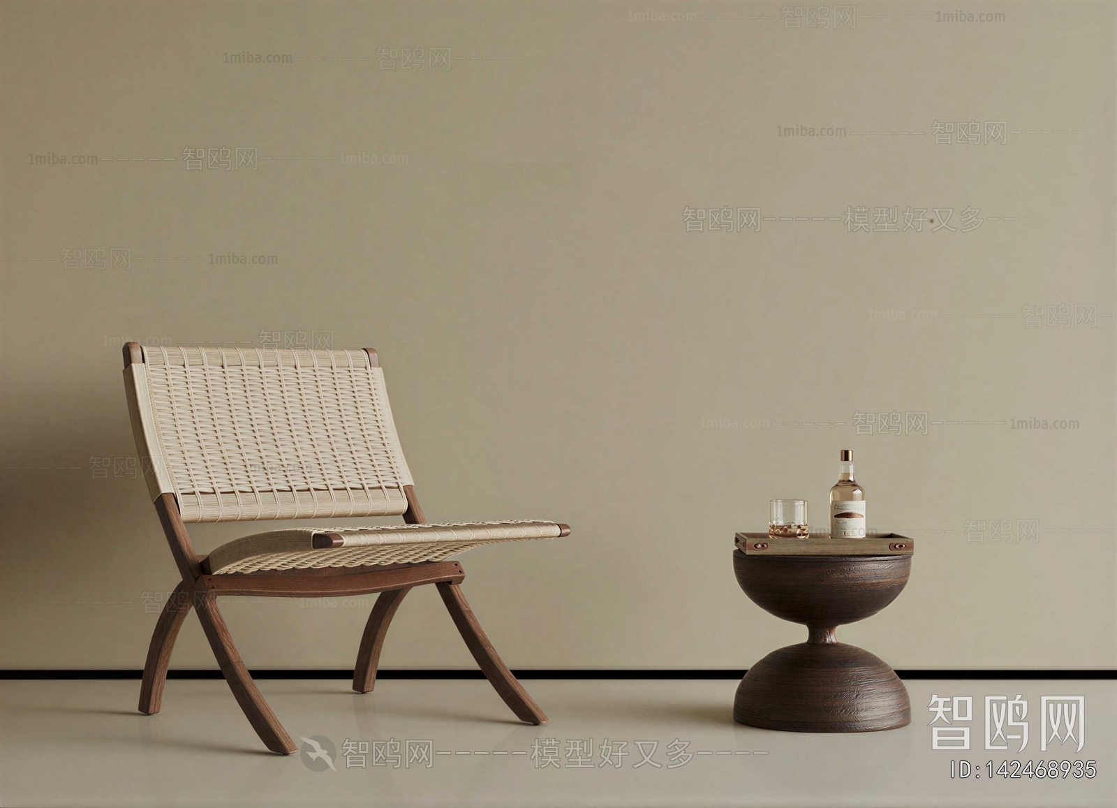 Nordic Style Lounge Chair