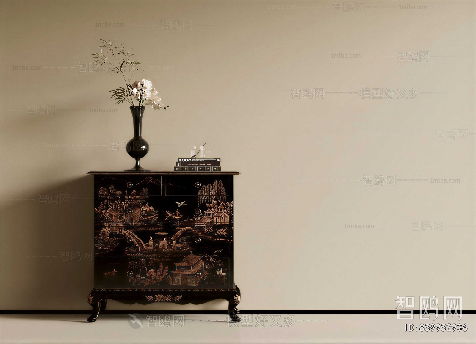 French Style Decorative Cabinet