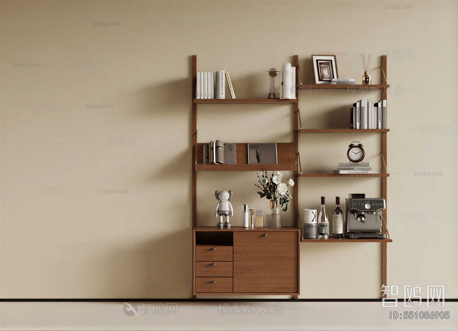 Modern Bookshelf