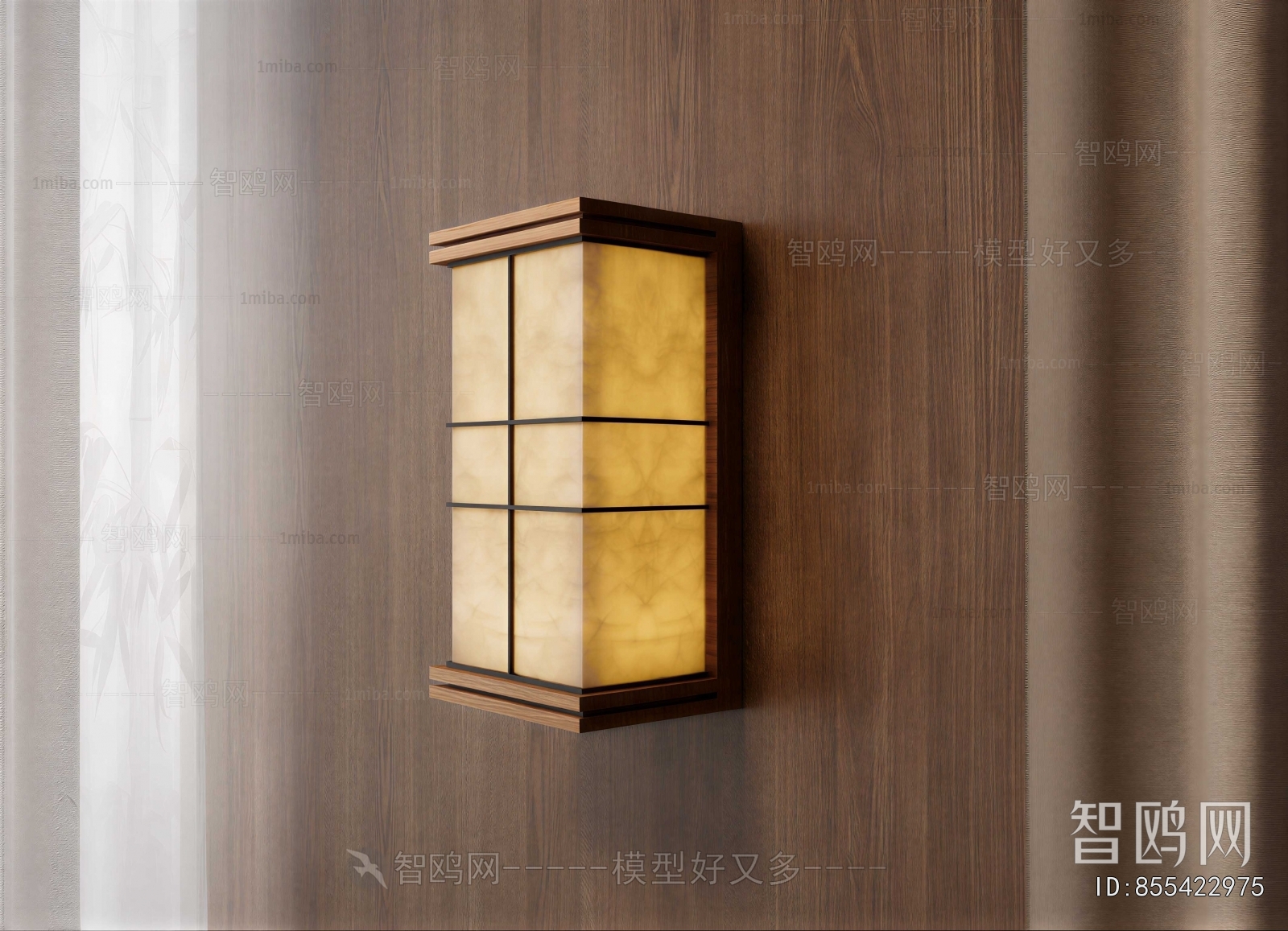 New Chinese Style Wall Lamp