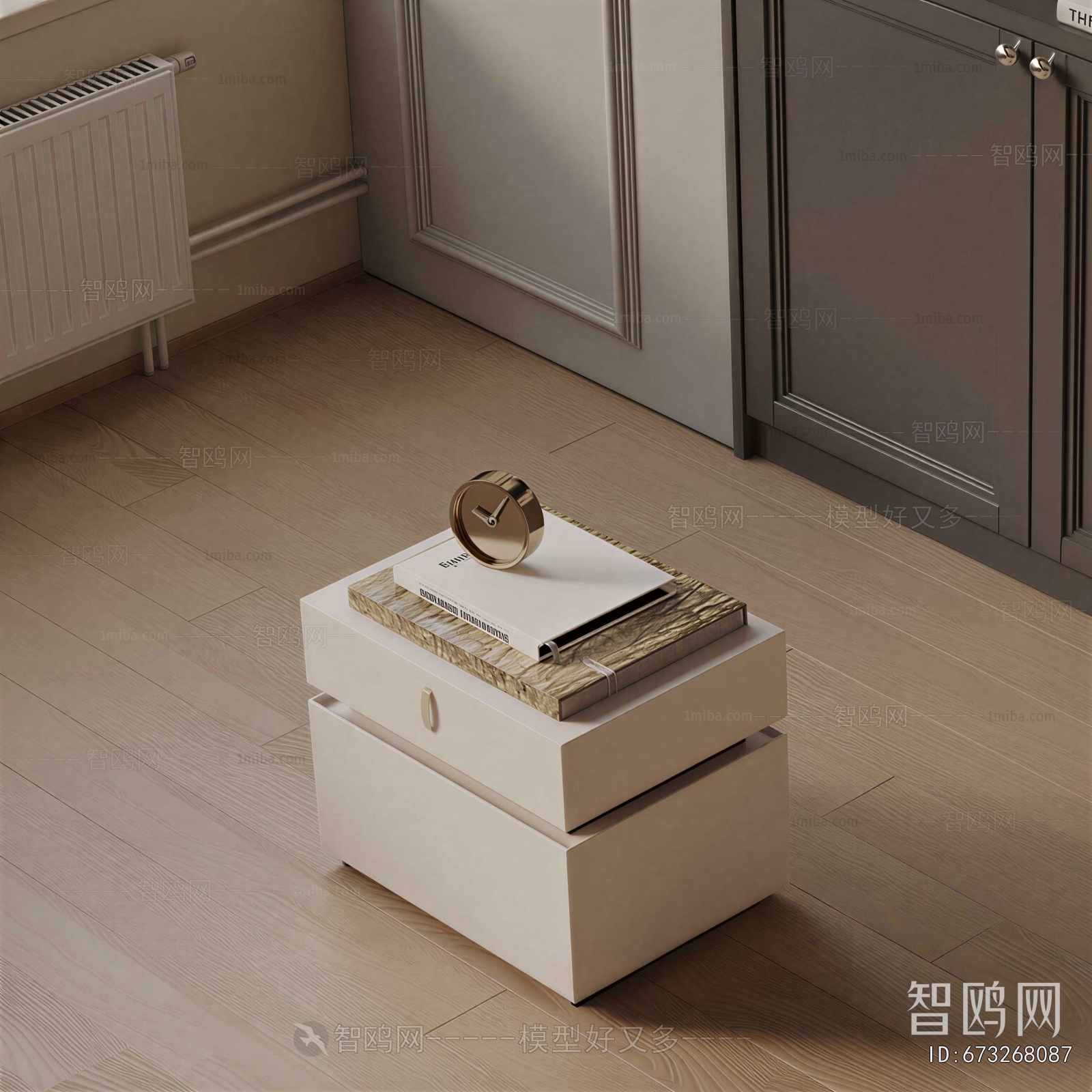 Modern Bedside Cupboard