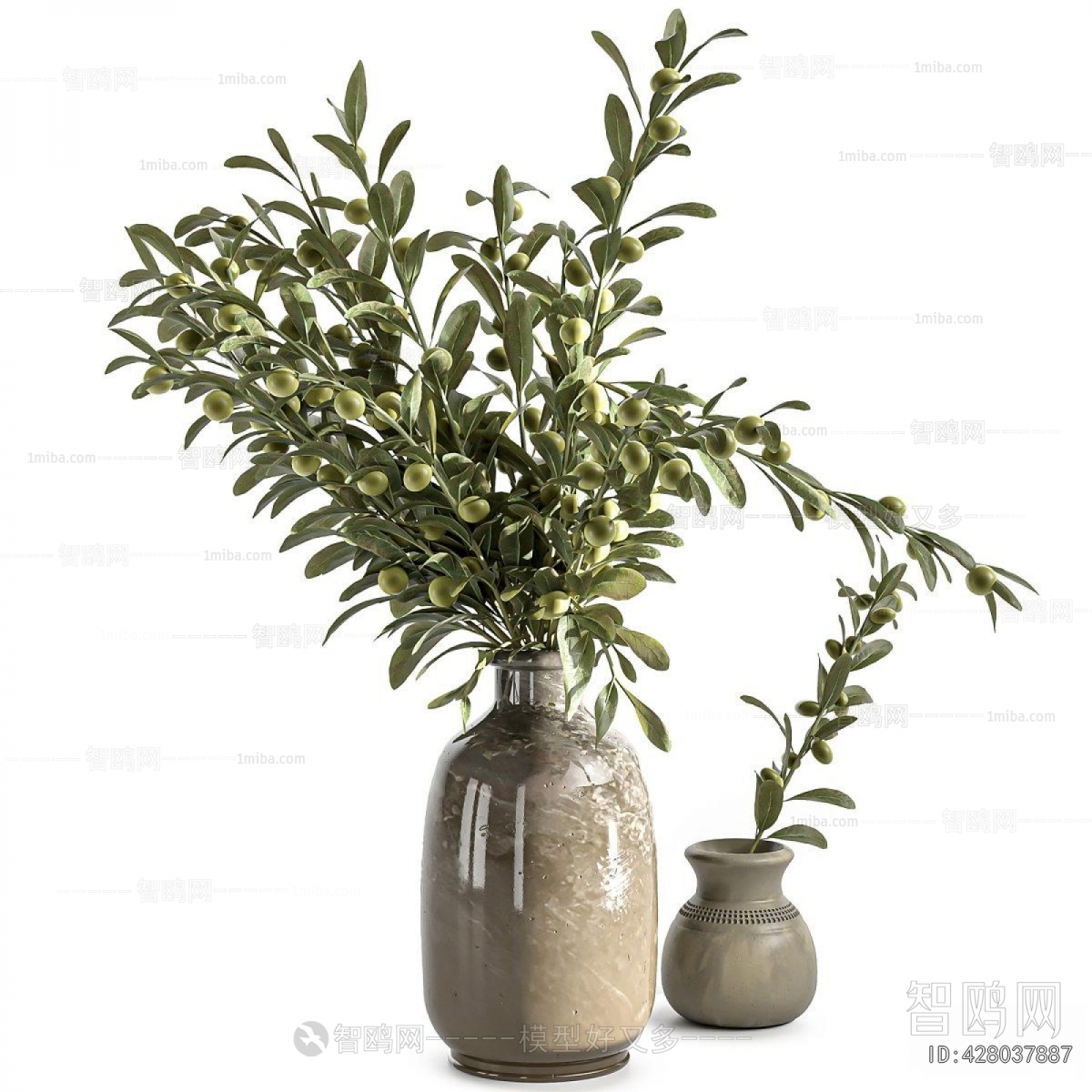 Modern Aquatic Green Plant