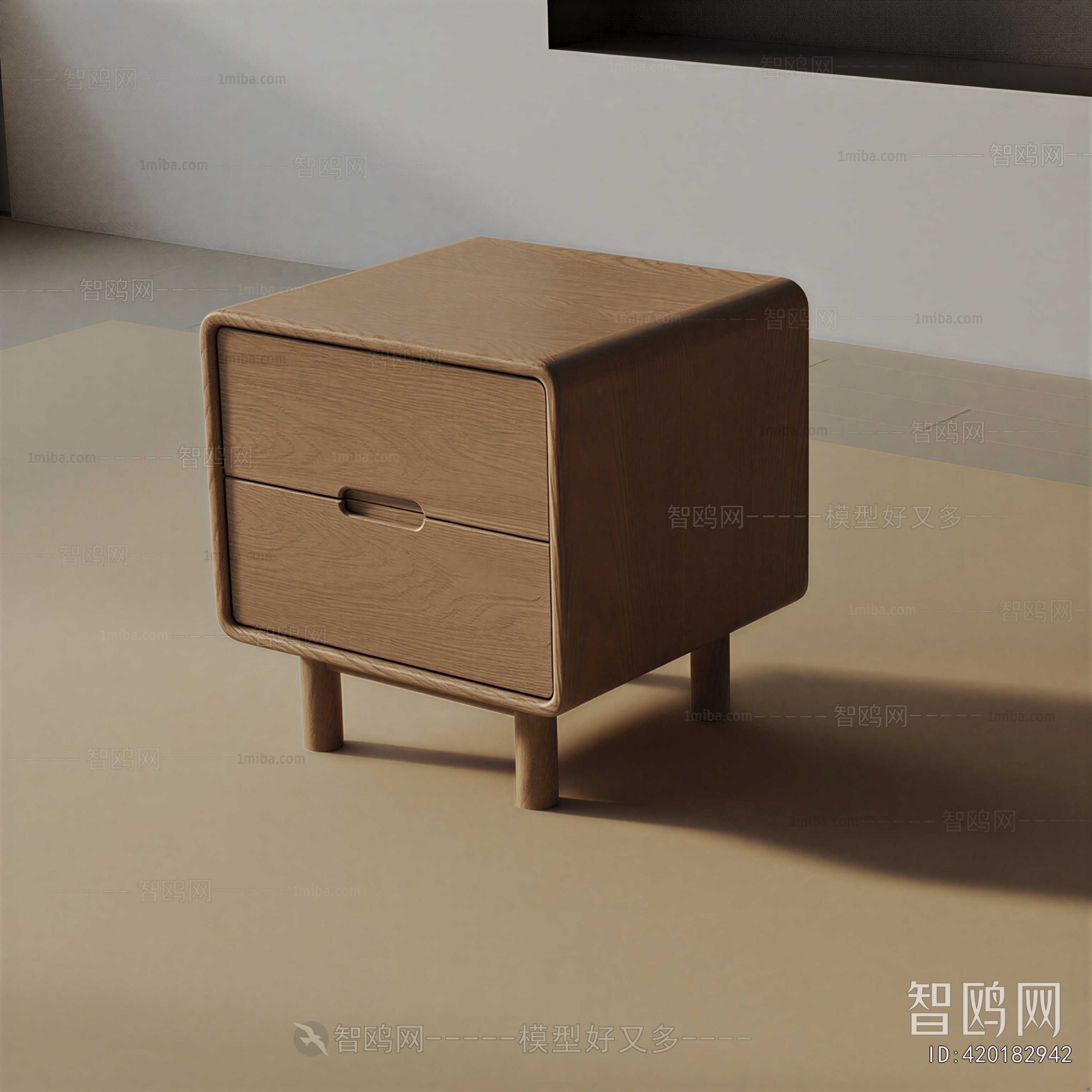 Modern Bedside Cupboard