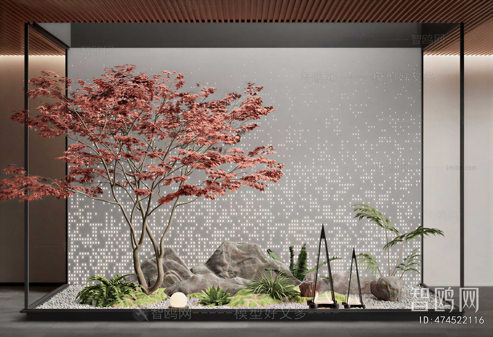 New Chinese Style Plant Landscaping