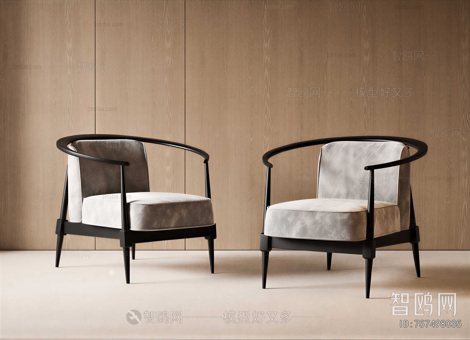 New Chinese Style Lounge Chair