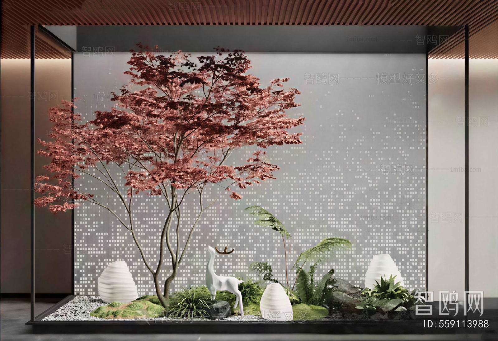 New Chinese Style Plant Landscaping