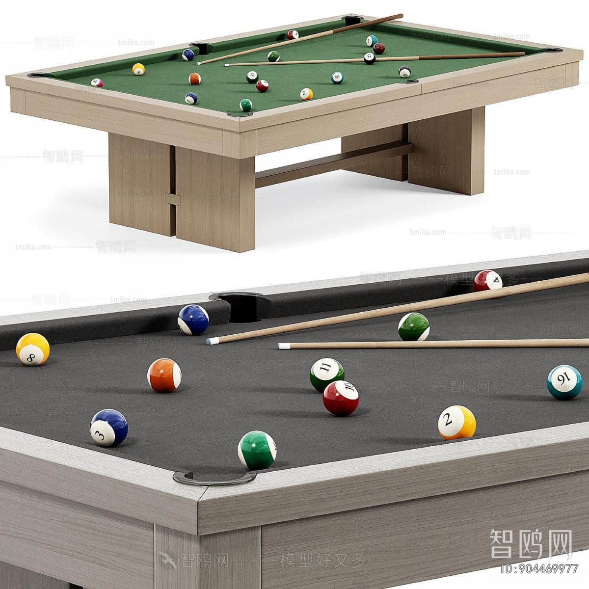 Modern Pool Table