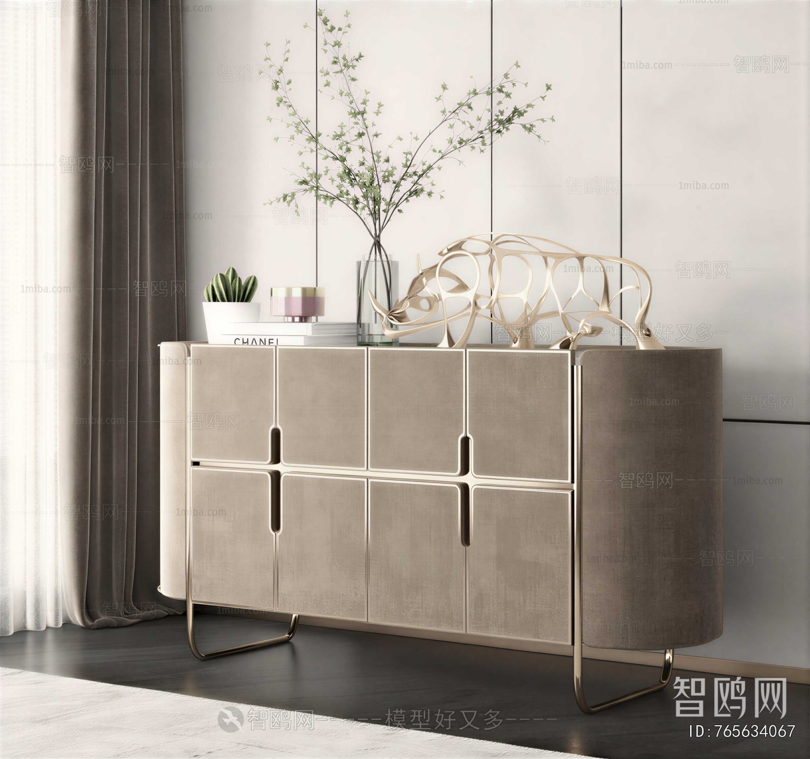 Modern Entrance Cabinet