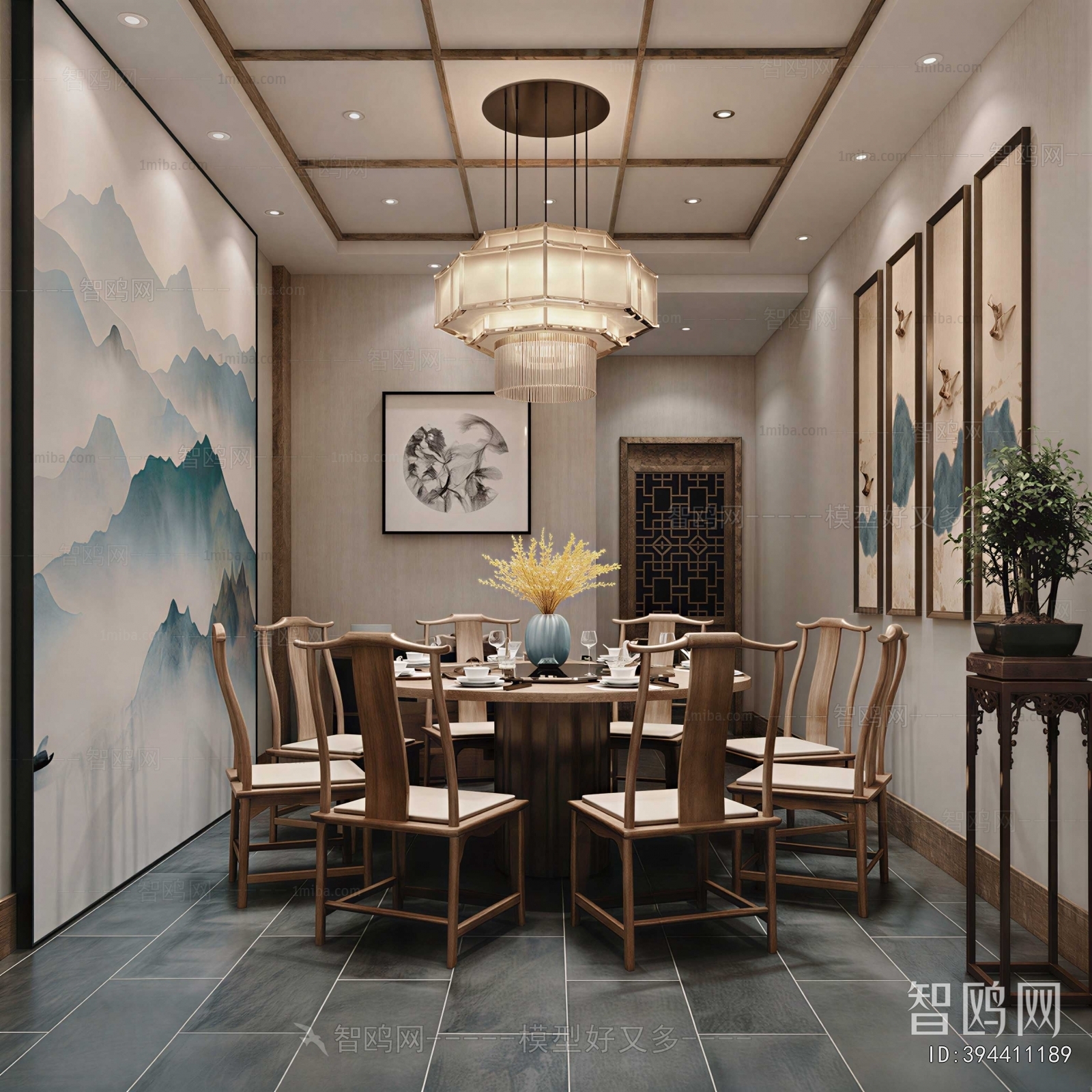 New Chinese Style Restaurant Box