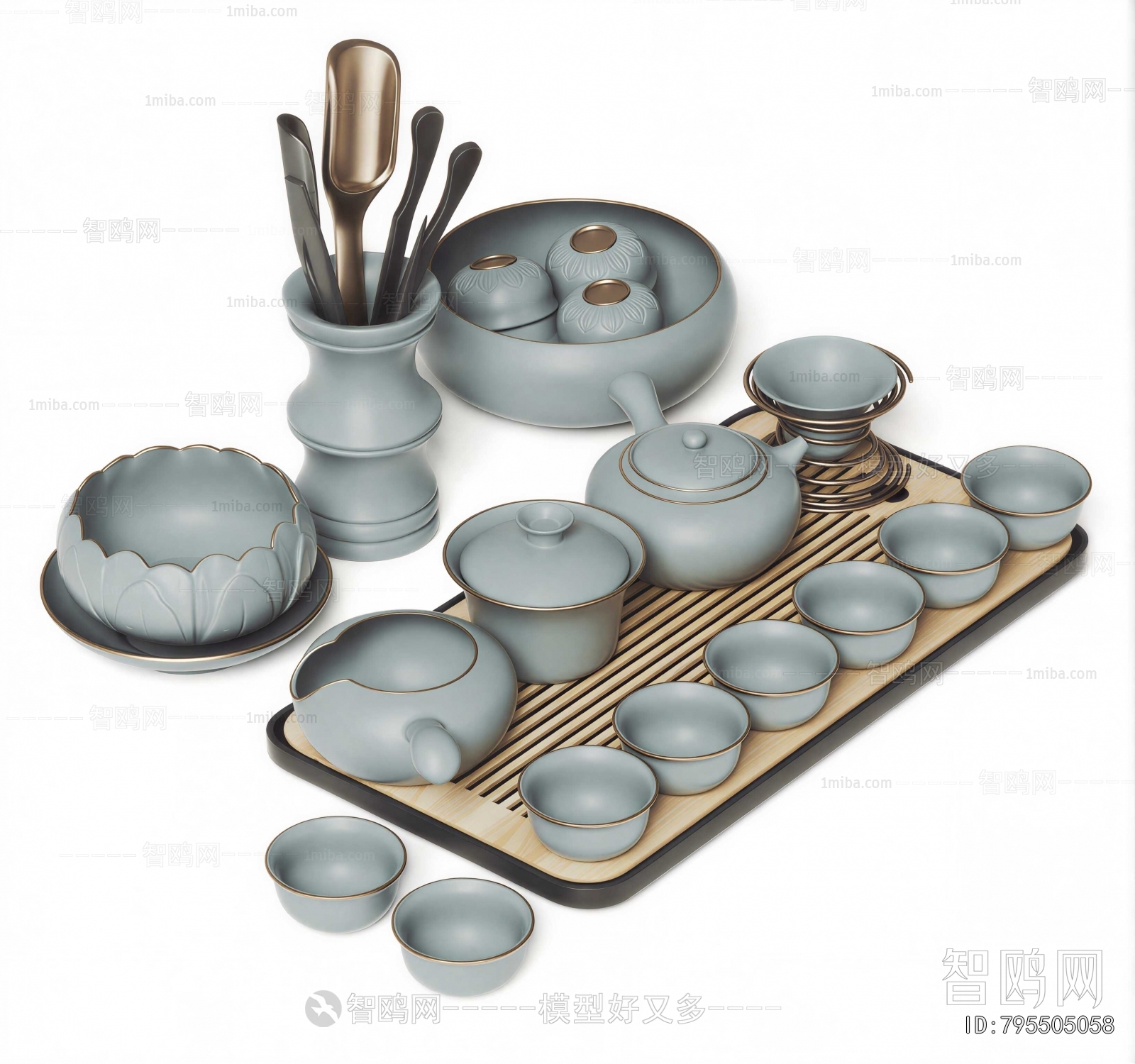 New Chinese Style Tea Set