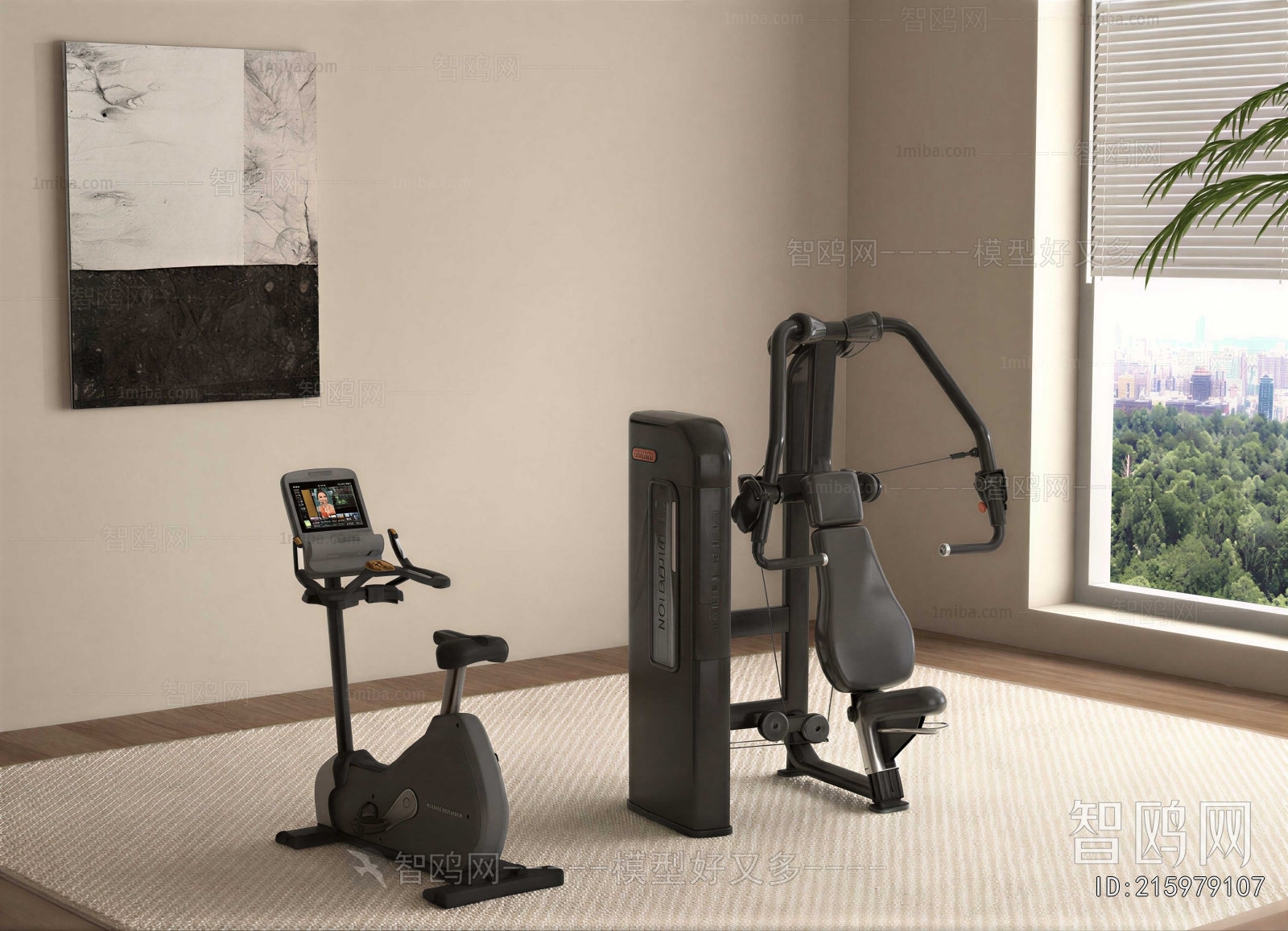 Modern Fitness Equipment