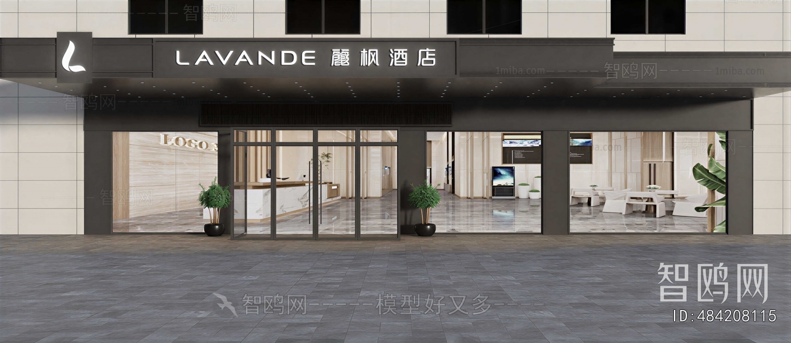 Modern Facade Element