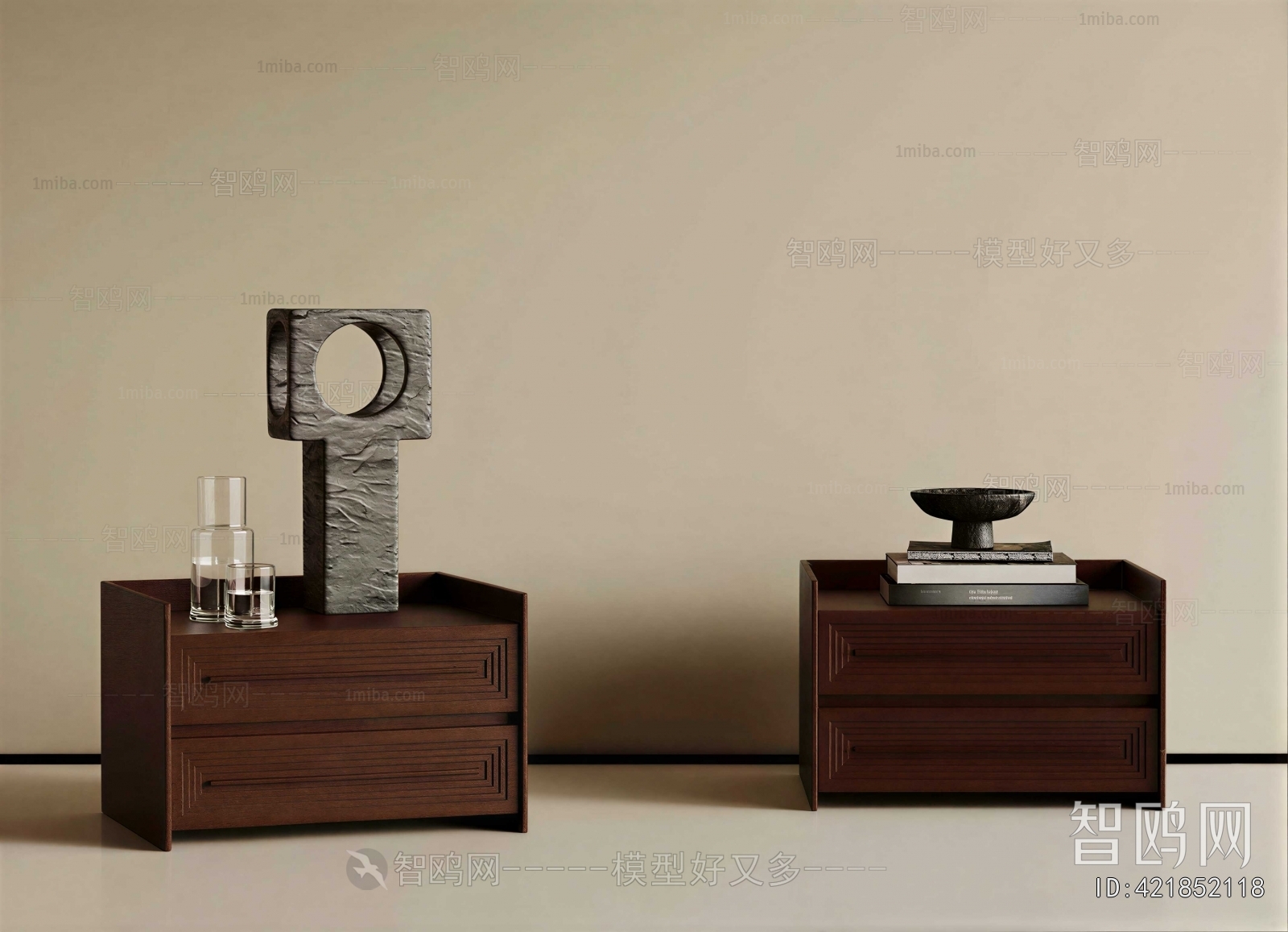 Modern Bedside Cupboard