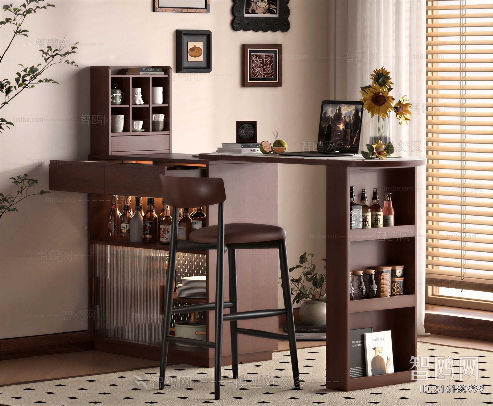 Modern Counter Bar