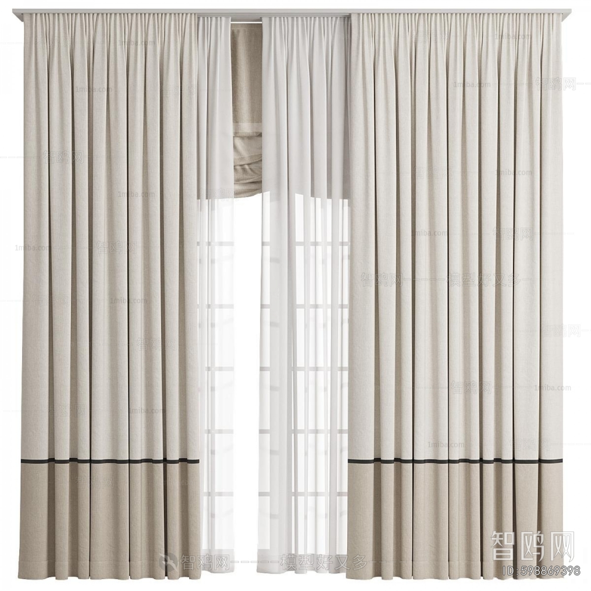 Modern The Curtain